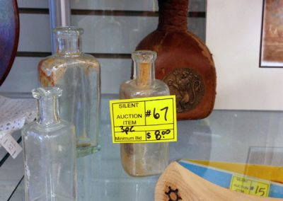 Auction Item - Old Bottles