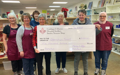 Castlegar & District Hospital Auxiliary Gives the Gift of Food to Our Community